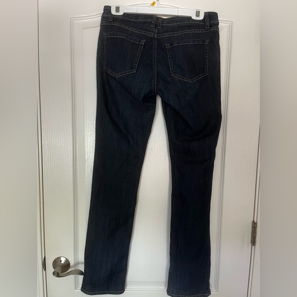 CAbi #334 “Lou Lou” Dark Blue Straight Leg Jeans, Size 6 - Picture 4 of 11